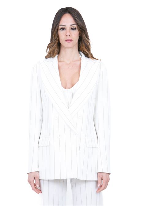 DOPPIOPETTO GESSATO RIGA H3 MAR DE MARGARITAS | Blazer | HELSA-01622-TMT0282BI02